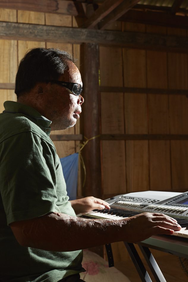 Photo by Sam Jam. Crooning to cure: Soum Bunnarith uses music to educate others and soothe his soul