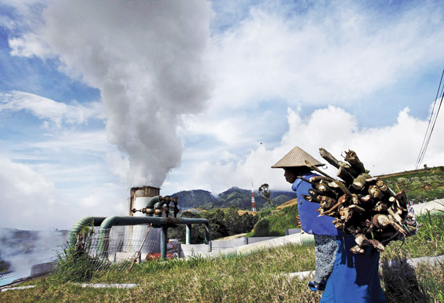 From the ground up: Geothermal and coal are part of the energy mix powering the Indonesian economy. Reuters