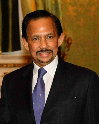     Hail to the chief: Sultan Hassanal Bolkiah of Brunei, 67, is the country’s sole executive and legislative power. Photo: CreativeCommons