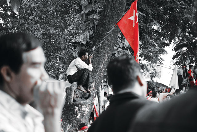 Rally, Yangon