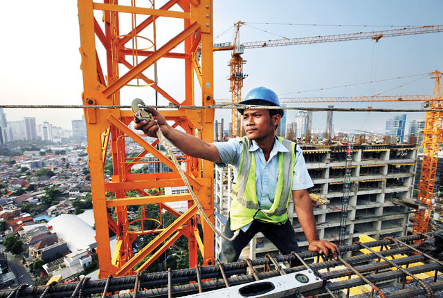 construction worker jakarta