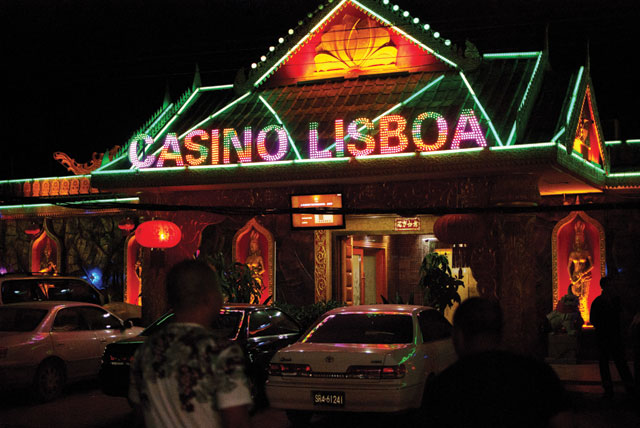 Casino in Mong La, Shan State, Myanmar