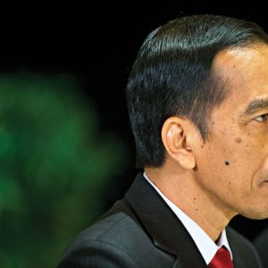 Aloud and proud: unlike his predecessors, Joko Widodo does not have the support of major political institutions such as the military, the house of representatives or a large political party. Photo: Pablo Martinez Monsivais/AP