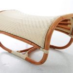 Abie Abdillah’s furniture showcases the natural properties of rattan. His home country of Indonesia is estimated to produce 80% of the world’s supply