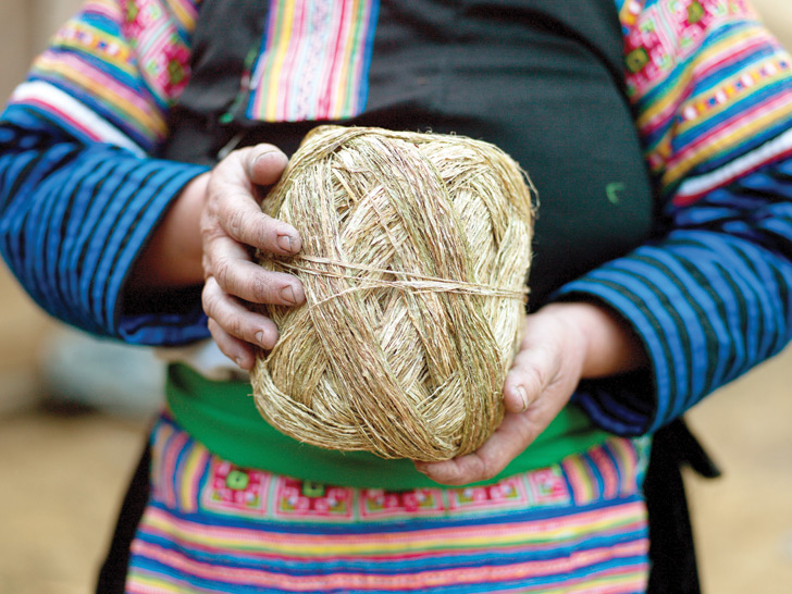 Hmong Hemp Cloth Roll  Traditional Arts and Ethnology Centre