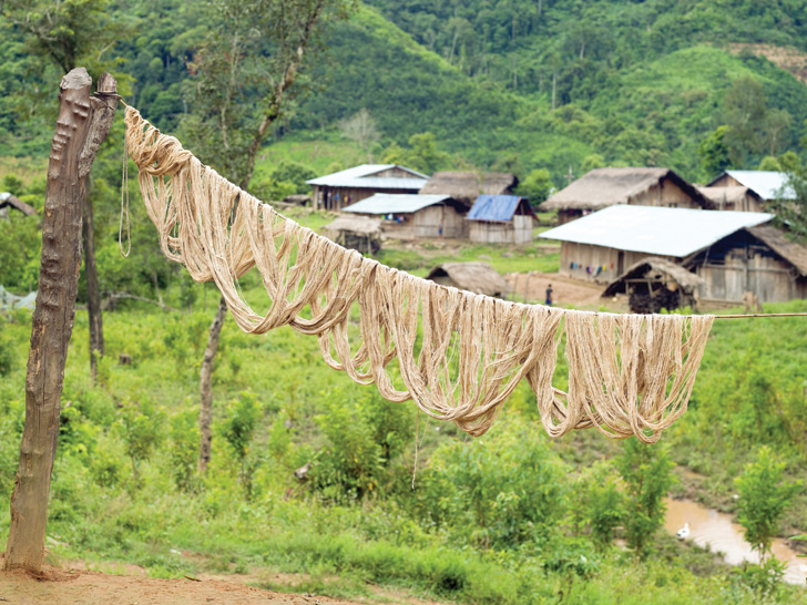 Hmong Hemp Cloth Roll  Traditional Arts and Ethnology Centre