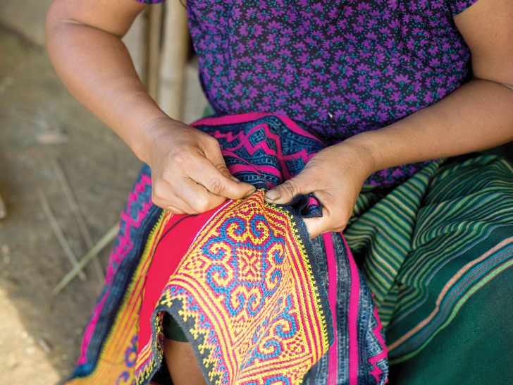 Hmong Hemp Cloth Roll  Traditional Arts and Ethnology Centre