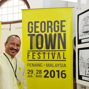 Joe Sidek. director of the George Town Festival