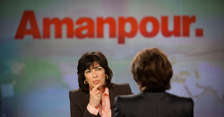 Christiane Amanpour: “The only side I’m taking is the truth”