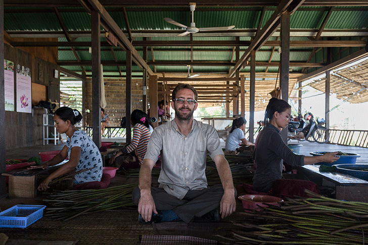 Awen Delaval at The Lotus Farm