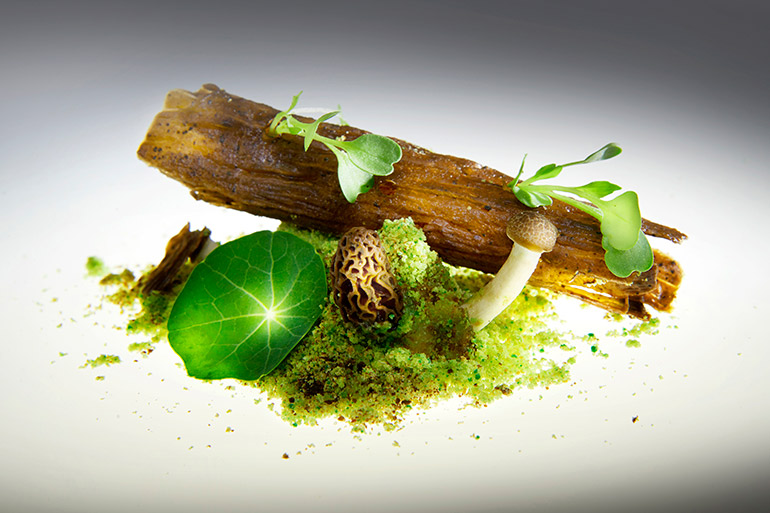 Gaggan Anand's 'magic mushroom' dish