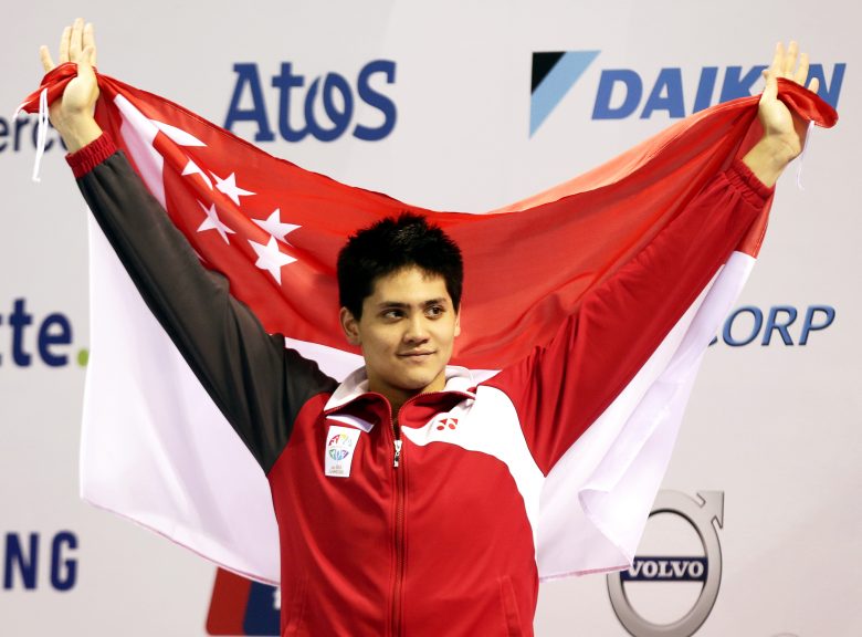 Singaporean swimmer Joseph Schooling