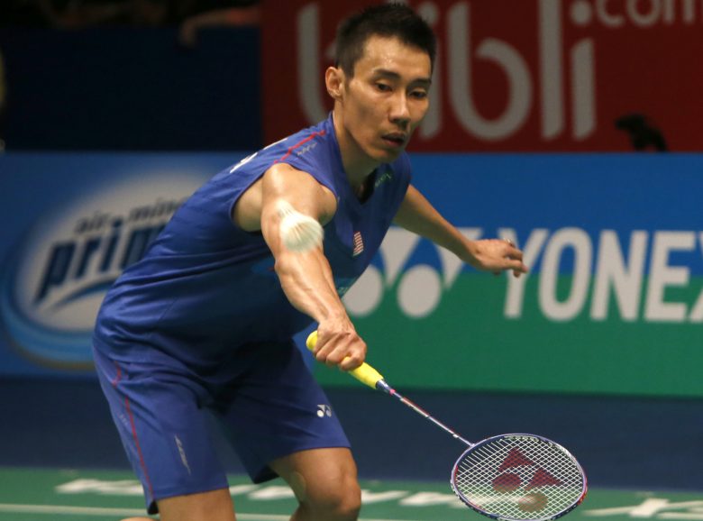 Malaysian badminton player Lee Chong Wei