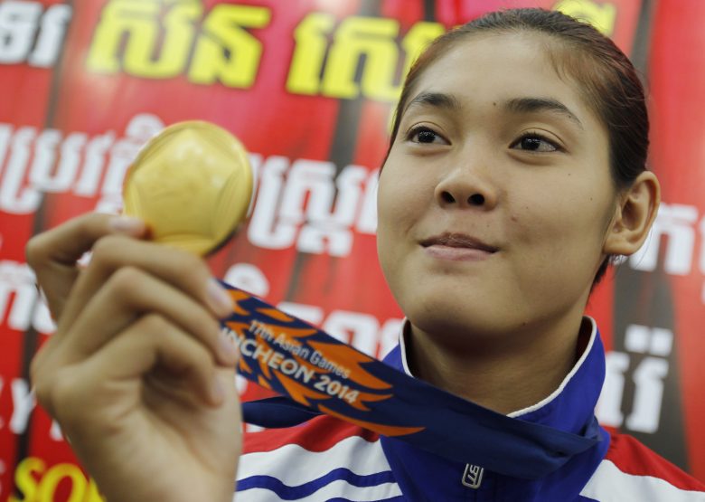 Cambodian athlete Sorn Seavmey will compete in Rio Olympics 2016