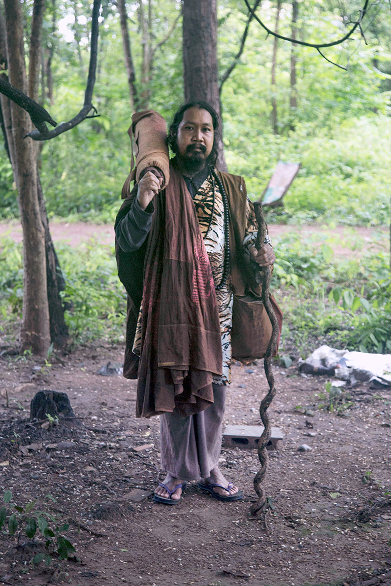 Ruesee Ketmunee in the forests of Thailand’s northern Uttaradit province