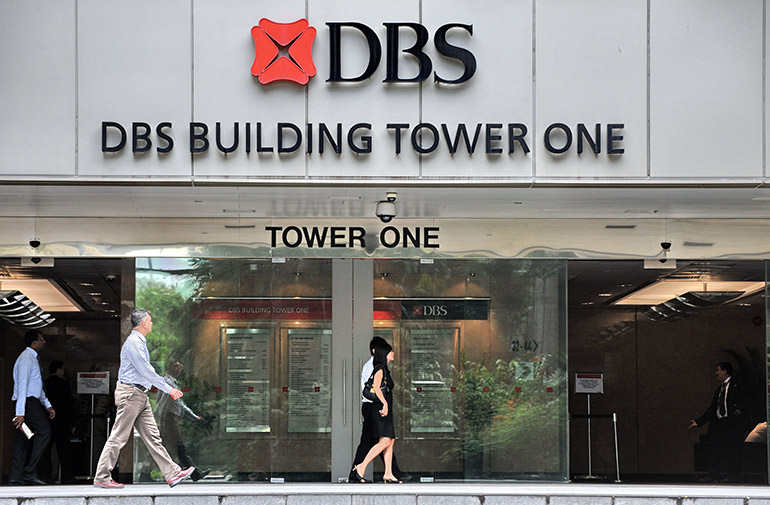 Singapore-based DBS Bank was named Asia's safest bank this year