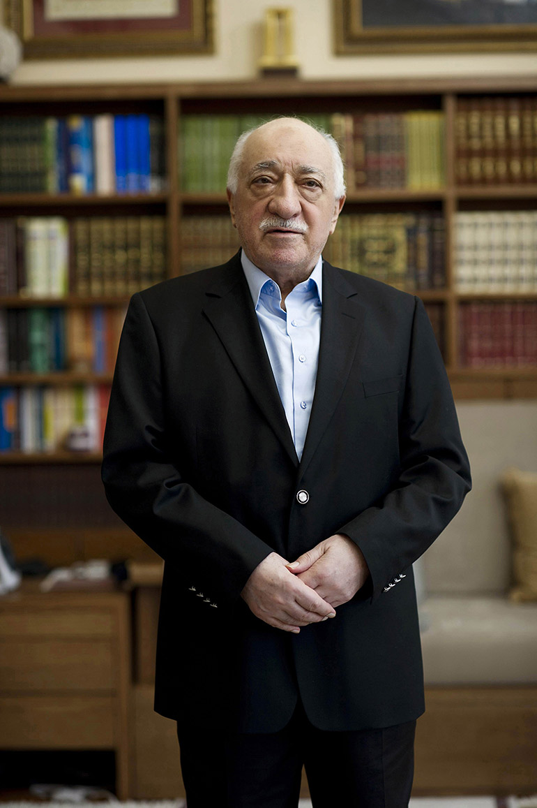 Fethullah Gulen, an Islamic opinion leader and founder of the Gulen movement, poses during an interview at his residence in Pennsylvania