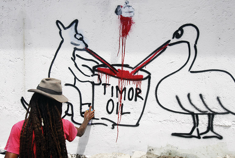 Timor-Leste’s oil and gas reserves are a bone of contention with Australia