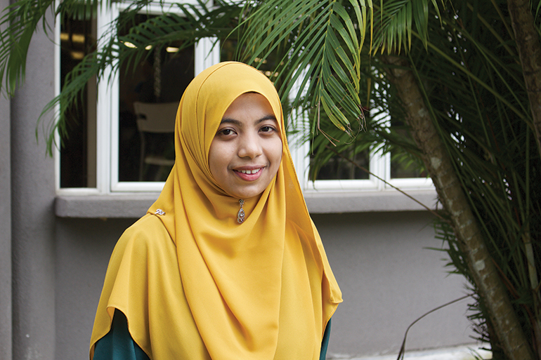 Malaysian student leader Anis Syafiqah Mohd Yusof