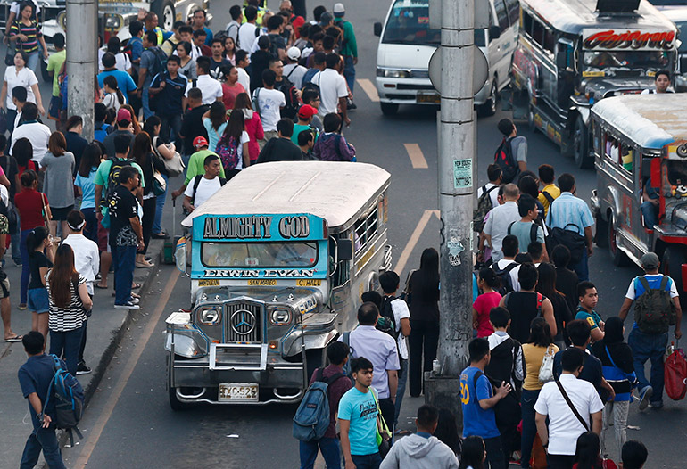 Philippines’ iconic jeepney drivers hit the road in nation-wide protest