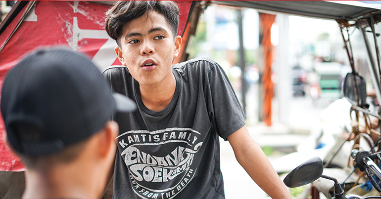 Meet the vigilante traffic guides on Indonesia's clogged streets