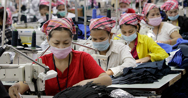 Currently, more than 40% of Cambodia’s garment exports go to Europe