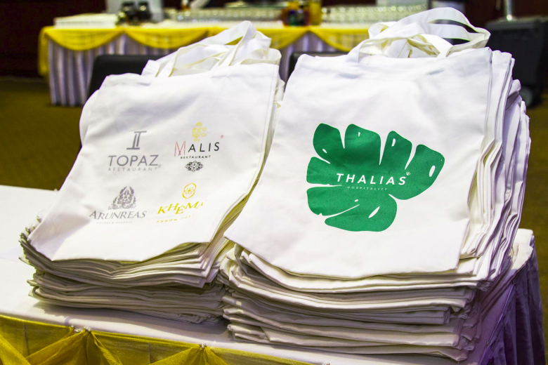 Thalias has begun replacing plastic products