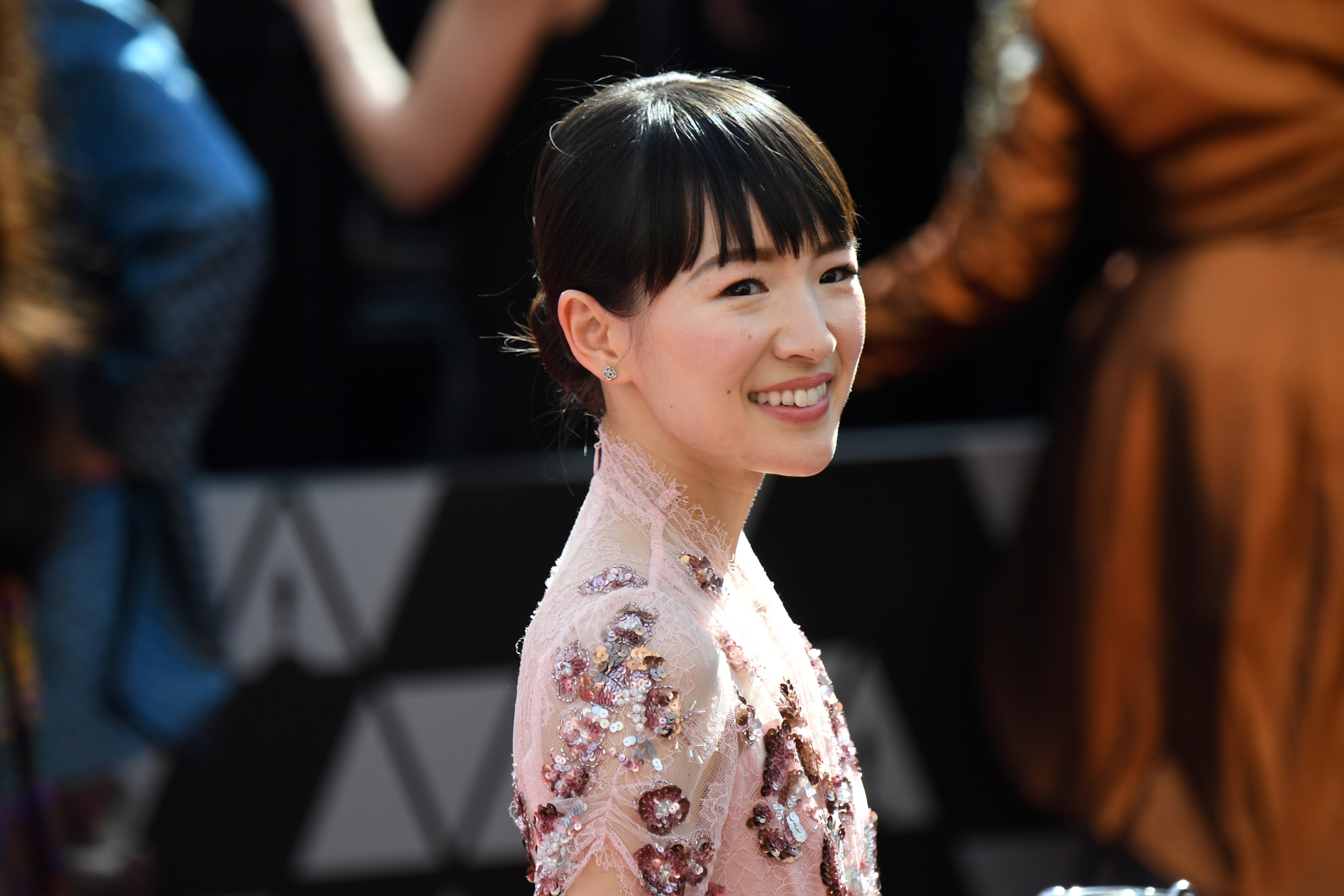 Organising guru Marie Kondo arrives for the 91st Annual Academy Awards at the Dolby Theatre in Hollywood, California. Photo: Robyn Beck / AFP