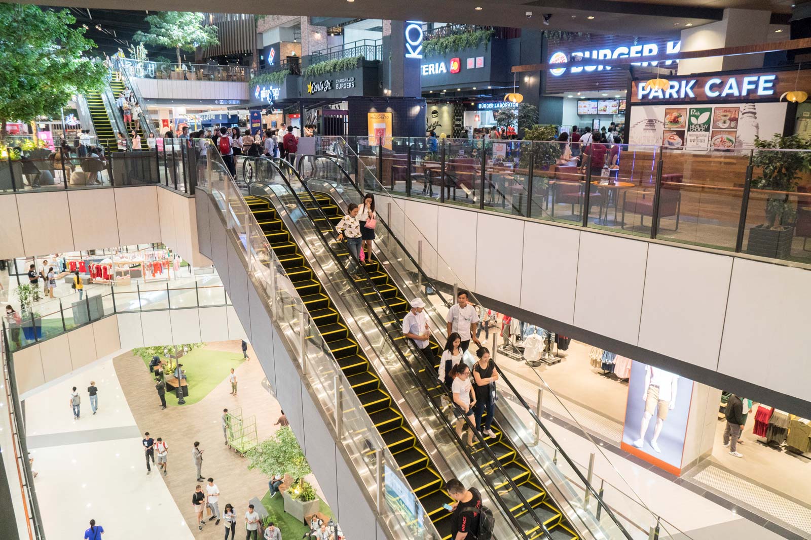 Phnom Penh's Aeon Mall. Cambodia's growing consumerism relies heavily on credit