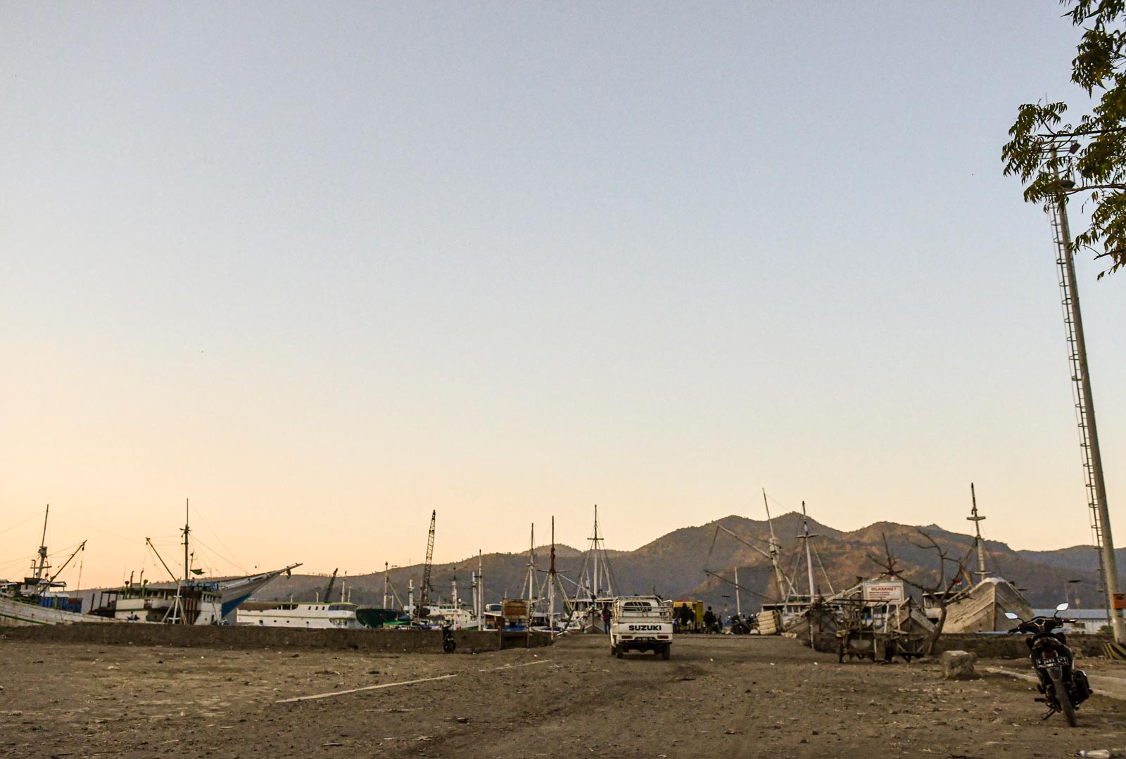 The port at Bima, the biggest town on the island of Sumbawa. Widodo's infrastructure plans include port upgrades across the archipelago. Photo: Simon Roughneen