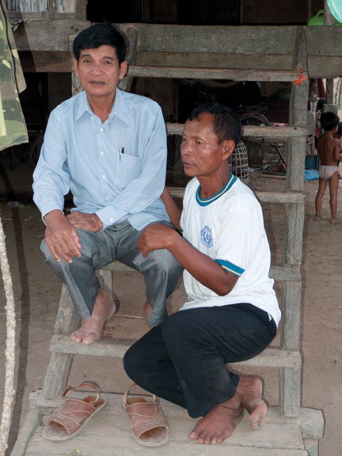 Van Chhuom and Nai-Kong. Photo: Dave Walker