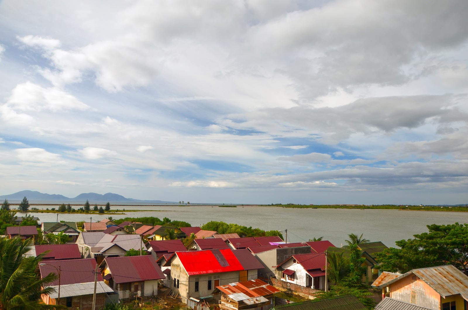 View from top of tsunami evacuation tower near Banda Aceh. Photo: Simon Roughneen