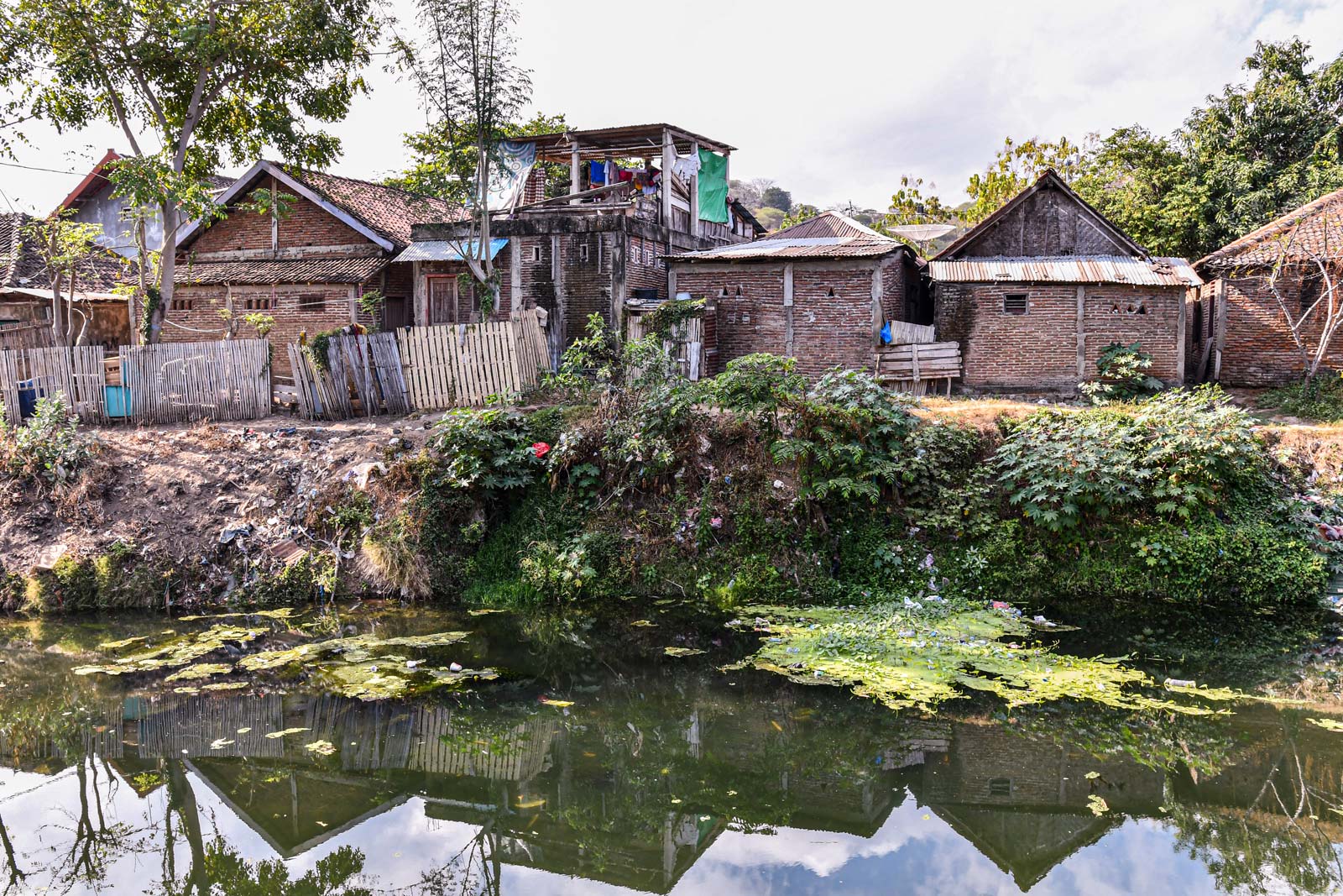 View across the river from Robitan and Kiki Mariam's former home in Bima. Photo: Simon Roughneen