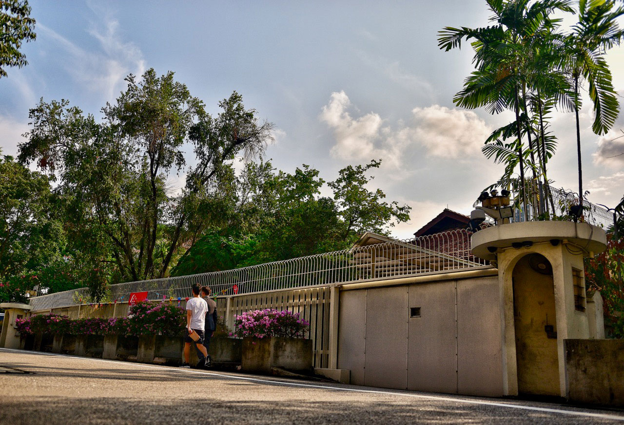 Singapore founding father Lee Kuan Yew's house was at the center of a family dispute involving Lee's sons, including current PM Lee Hsien Loong. Photo: Simon Roughneen