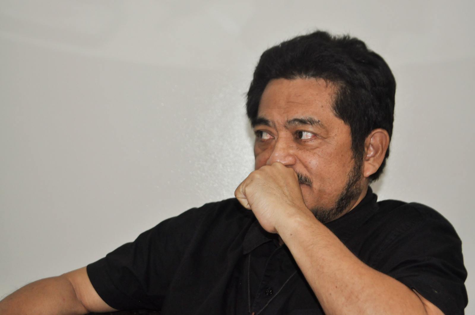 Deep in thought: Fr. Albert Alejo. Photo: Purple S. Romero