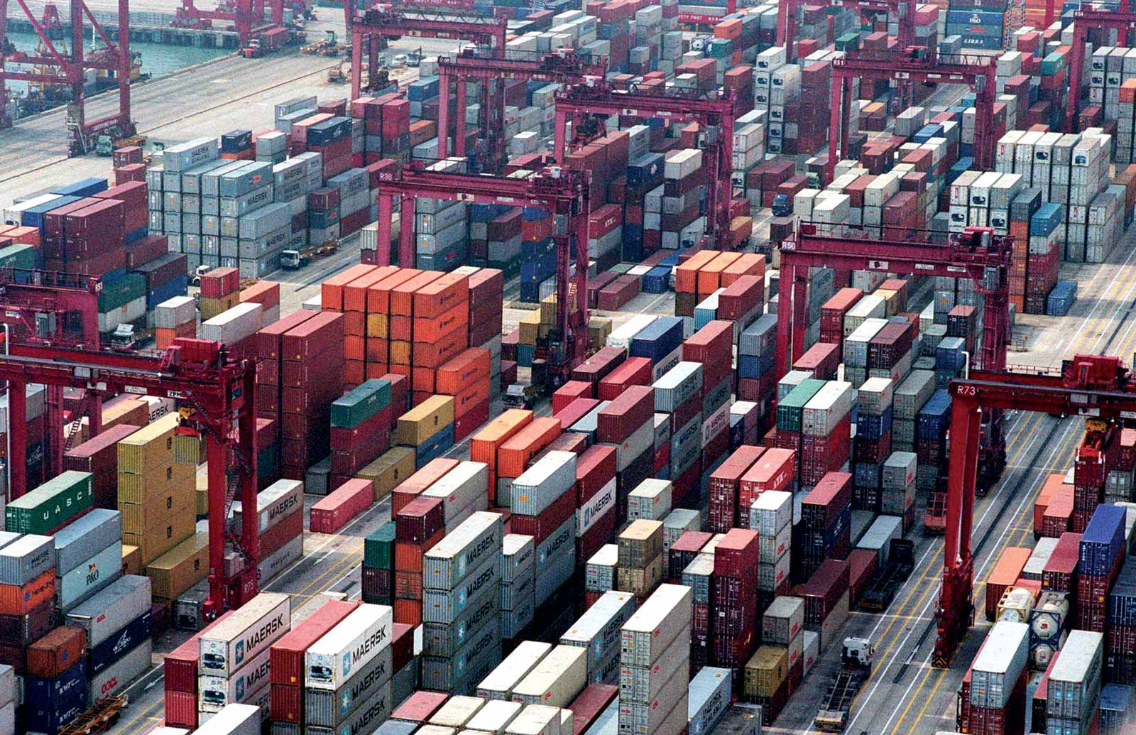 In 2007 China’s exports will pass the $1 trillion mark. At the present rate of growth they will reach a gargantuan $5 trillion by 2020. Photo: Christian Keenan/Bloomberg News