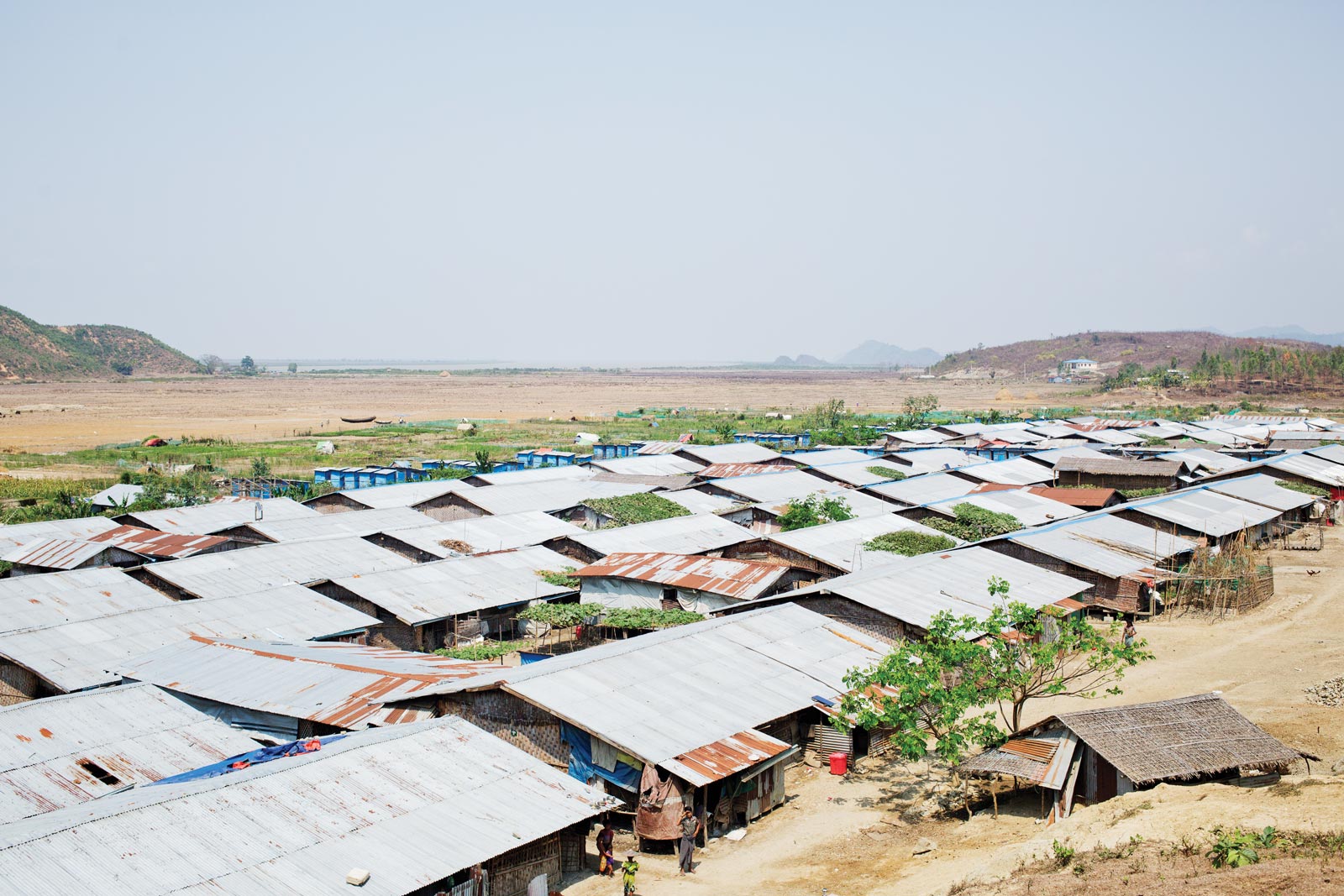 A view of Taung Paw IDP Camp. Photo: Antolín Avezuela Aristu