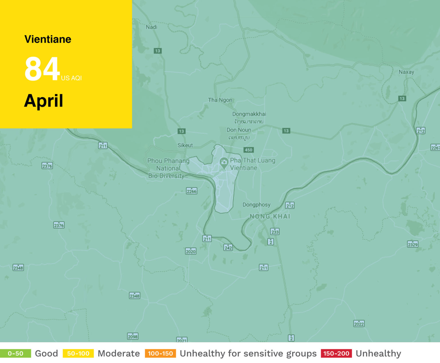 How did lockdown impact air quality in your Southeast Asian city?