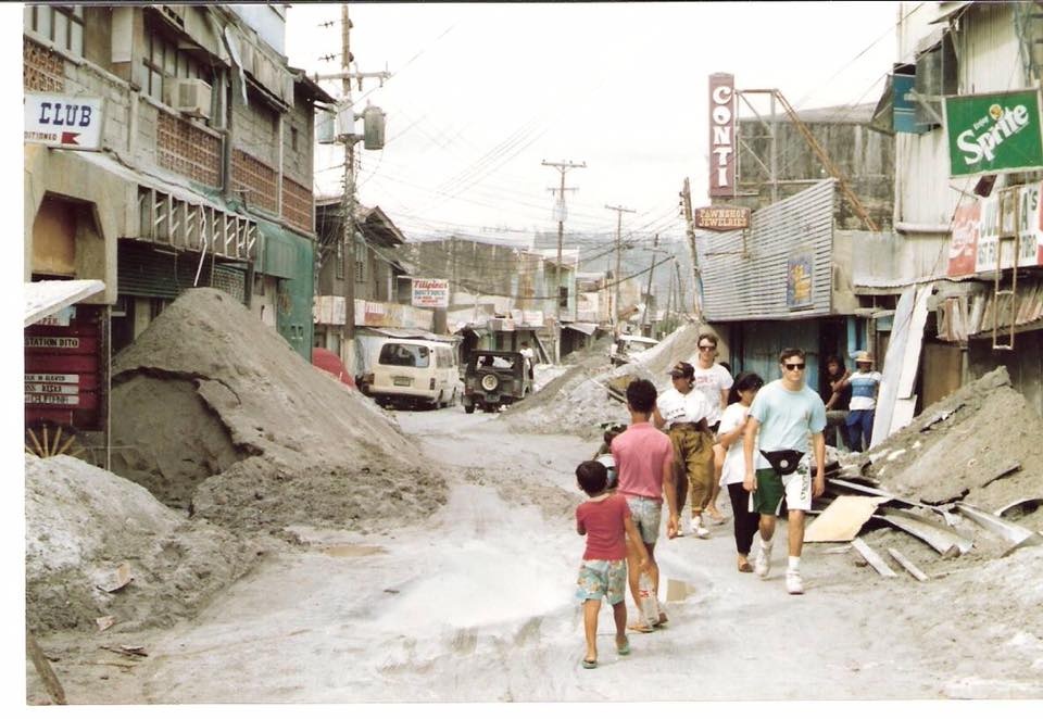 mount pinatubo eruption damage