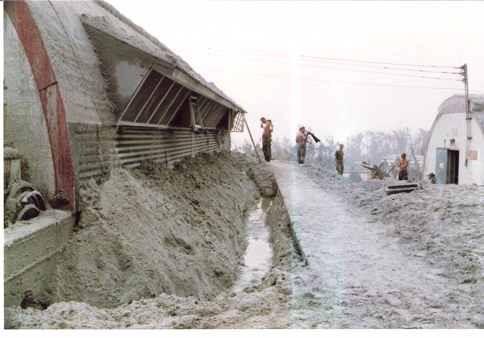 mount pinatubo eruption damage