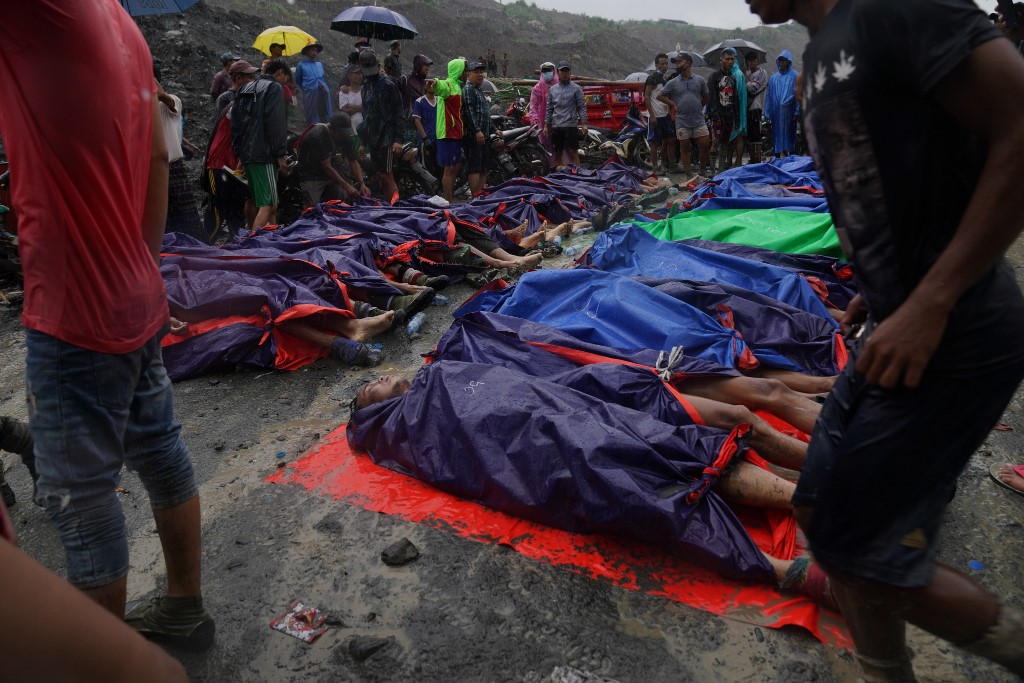 Myanmar army sacks high-ranking officers over landslide tragedy