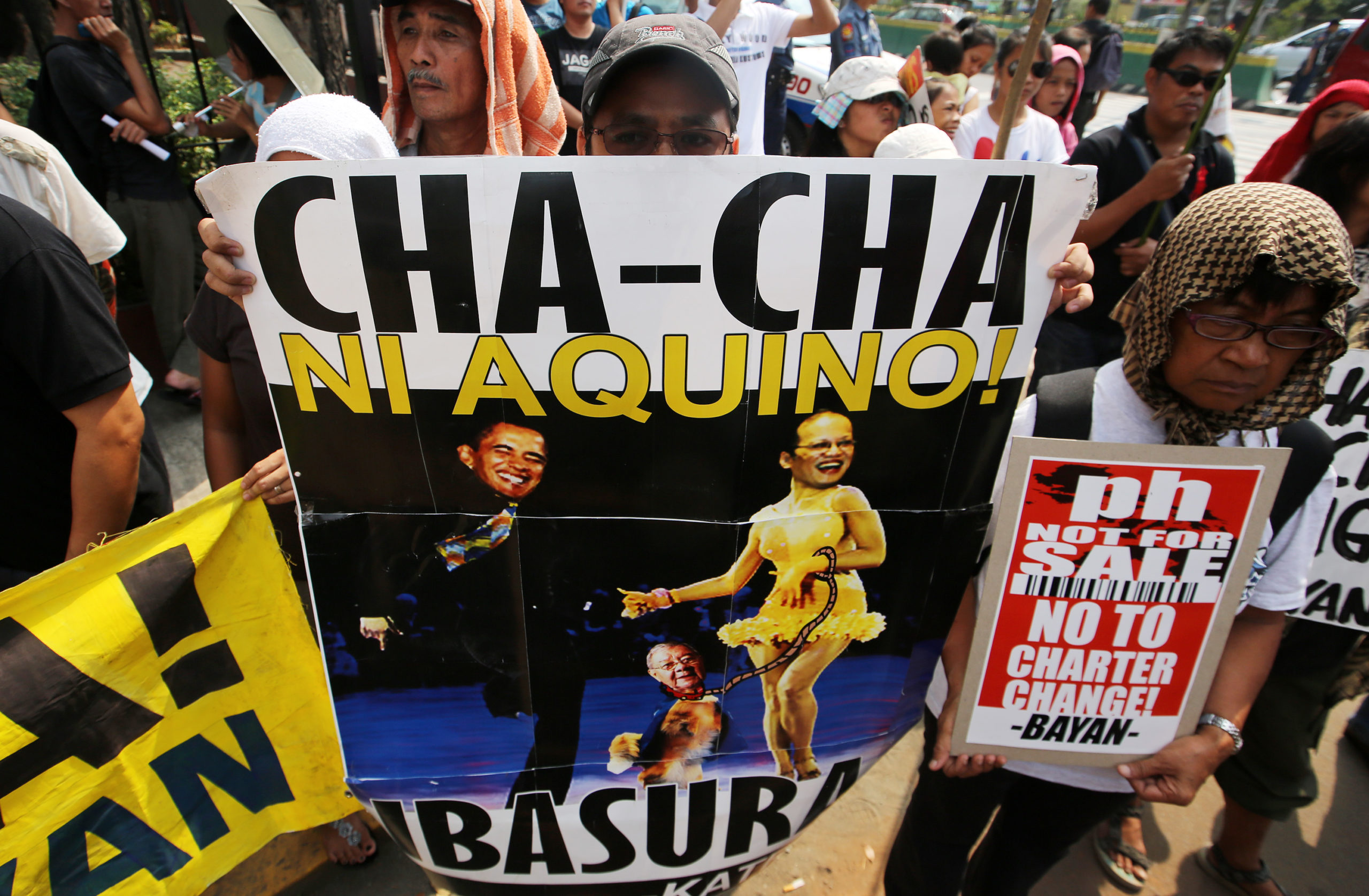 As Philippine politicians do the Cha Cha is the constitution