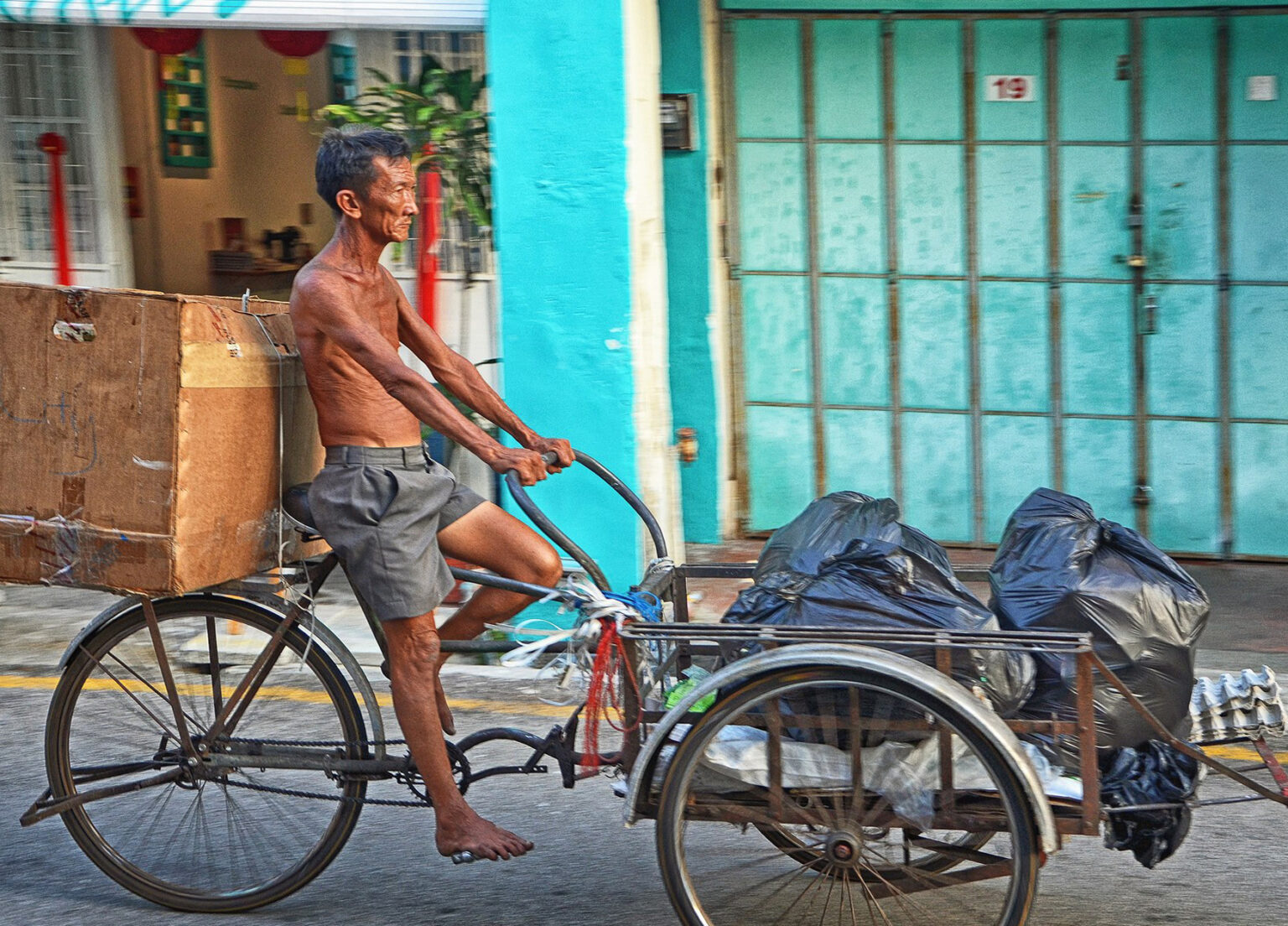 The Penang trishaw survivors of a unique tradition